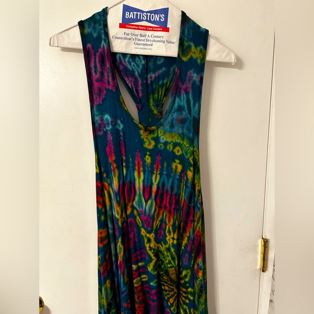 Jayli OS Tie Dye Sundress